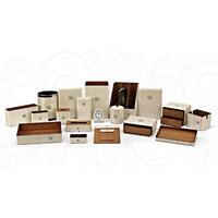 Leather products hotel room leather accessories set,leather holder,PU leather tissue box