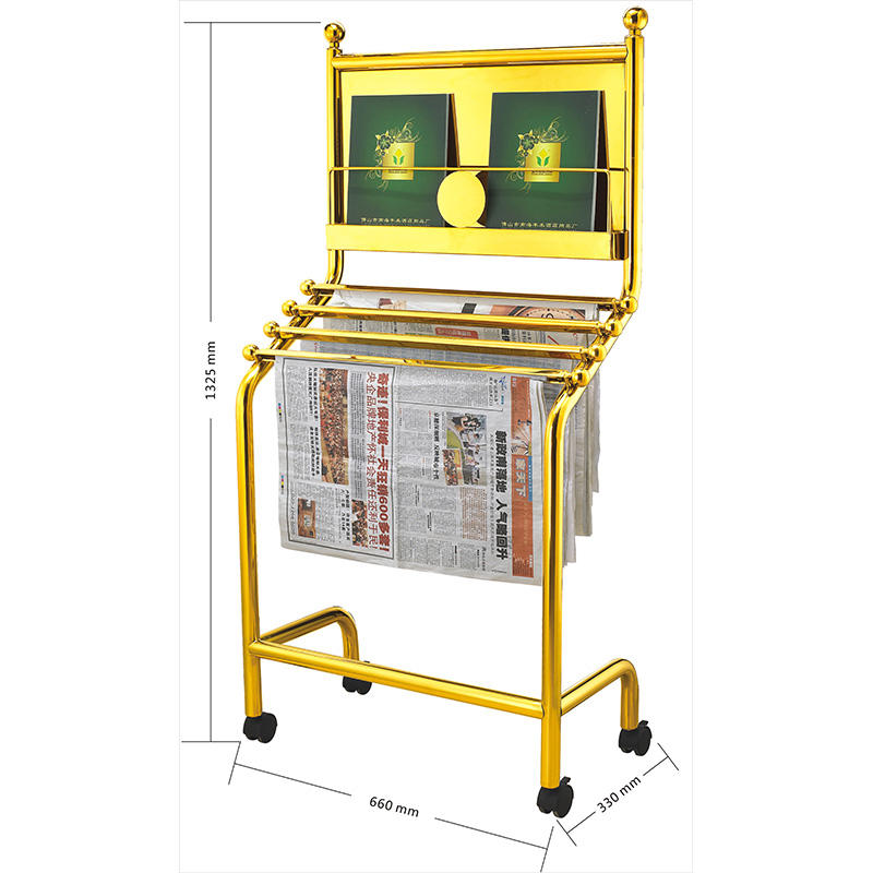 hotel newspaper rack racks for wholesale Fenghe-1
