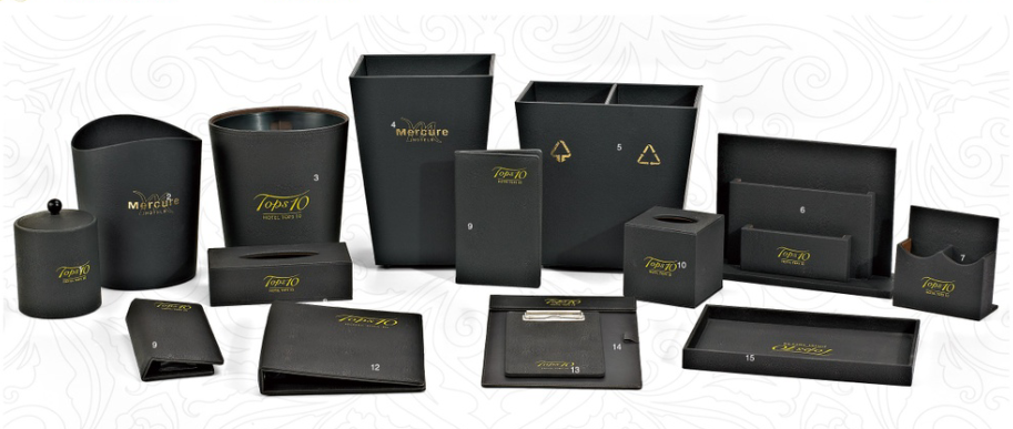 Fenghe-Professional Leather Bin Guest Room Folders Manufacture