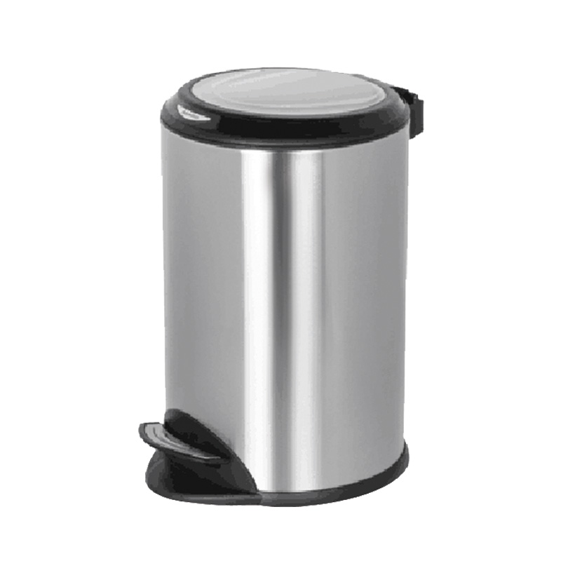 Various styles silver hotel foot pedal trash bin dustbin