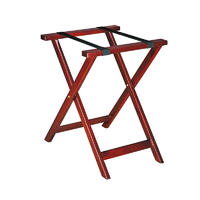 Wholesale hotel room wooden folding luggage stand luggage rack