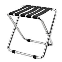 Hot selling hotel stainless steel folding luggage stand rack