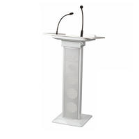 Manufacturer supply church lectern podium with microphone