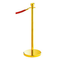 Hotel stainless steel queue stanchion stand